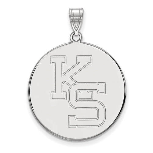 14kw Kansas State University XL K-S Disc Pendant
