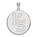 SS Kansas State University XL K-S Disc Pendant