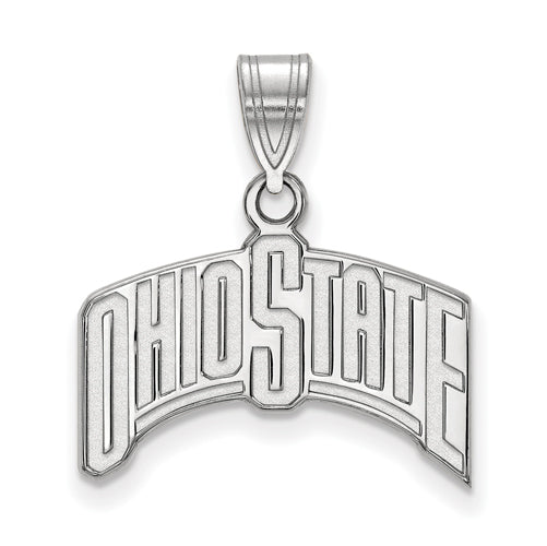 14kw Ohio State U Large "OHIO STATE" Pendant