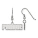 SS Purdue XS Block Type Dangle Earrings