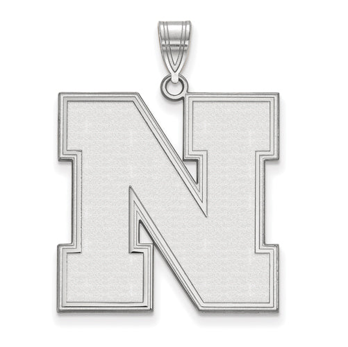 SS University of Nebraska XL Letter N  Pendant