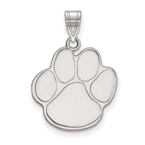 10kw Auburn University Large Paw Pendant