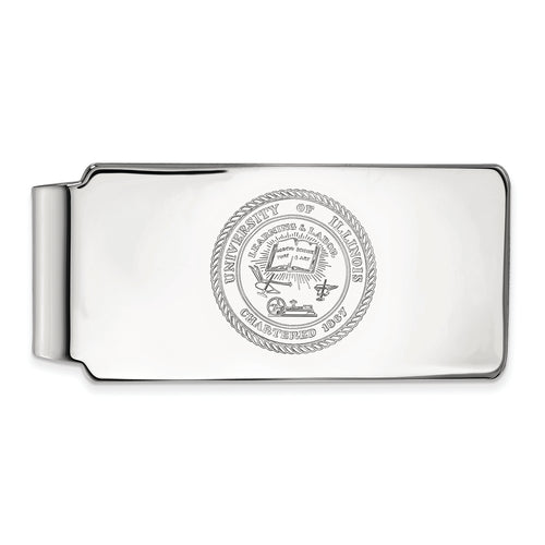 10kw University of Illinois Crest Money Clip