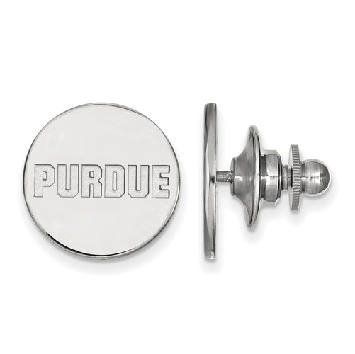 SS Purdue Block Type Lapel Pin
