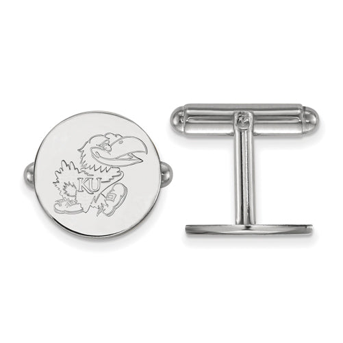 SS University of Kansas Rt. Cuff Links