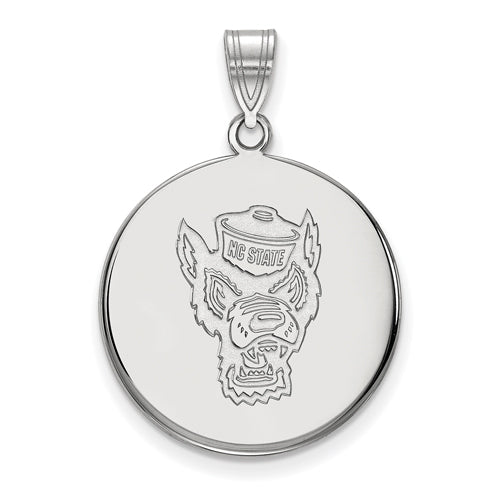 SS North Carolina State University Large Disc Pendant