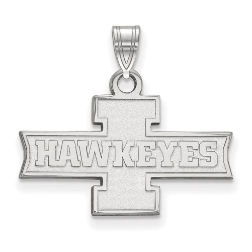 10kw University of Iowa Small I HAWKEYES Pendant