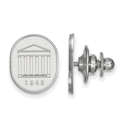 14kw University  of Mississippi Crest Lapel Pin