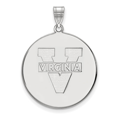 SS University of Virginia XL Text Logo Disc Pendant