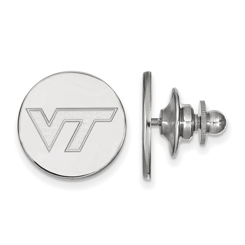 14kw Virginia Tech VT Logo Lapel Pin