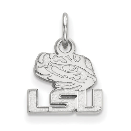 14kw Louisiana State University XS LSU Tiger Head Pendant
