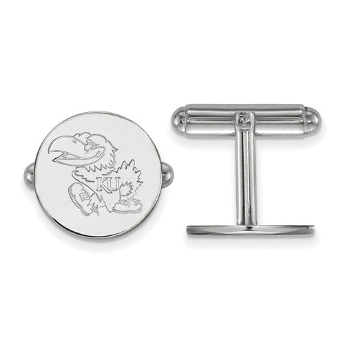 SS University of Kansas Left Cuff Links