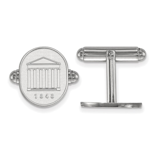 SS University  of Mississippi Crest Cuff Links