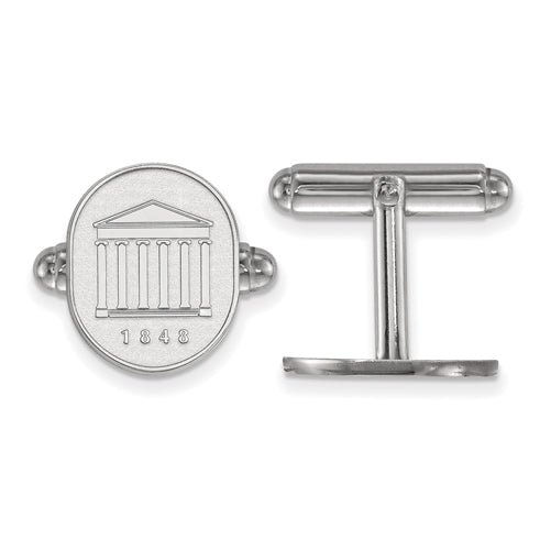 SS University  of Mississippi Crest Cuff Links