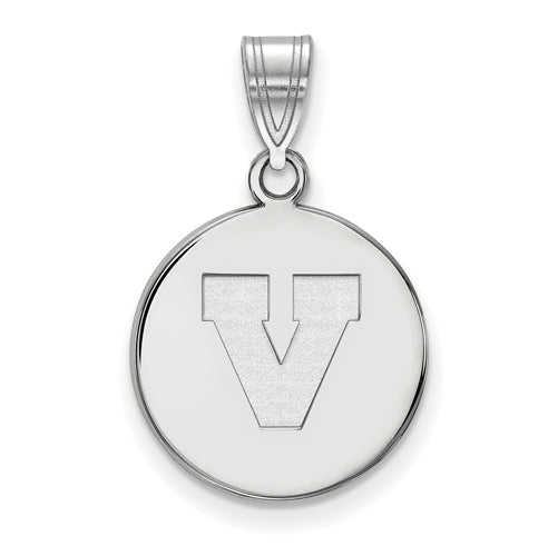 SS University of Virginia Medium V Logo Disc Pendant