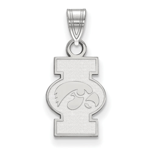 10kw University of Iowa Small I Hawkeye Pendant