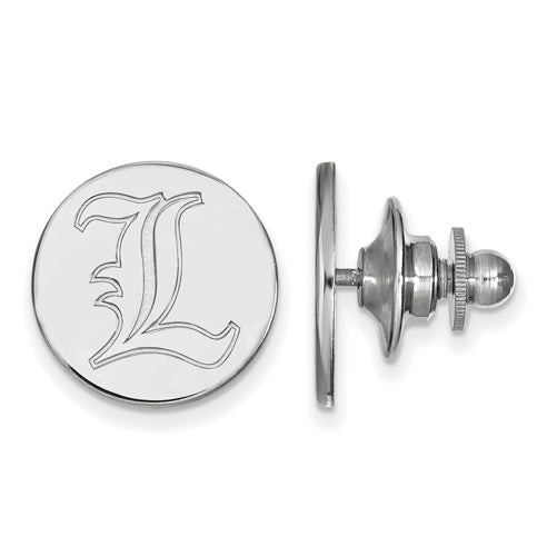 14kw University of Louisville Letter L Lapel Pin