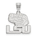 14kw Louisiana State University Medium LSU Tiger Head Pendant