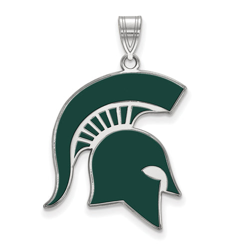 SS Michigan State University XL Enamel Spartan Pendant