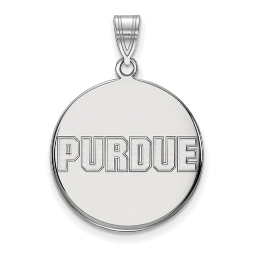 SS Large Disc PURDUE Pendant