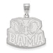 10kw University of Alabama Large Bama Elephant Pendant