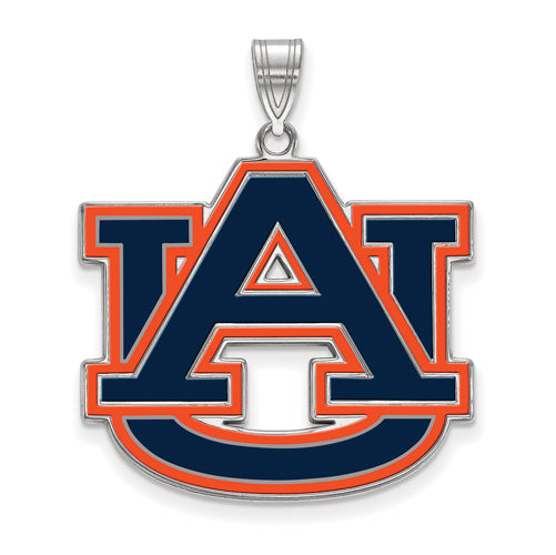 SS Auburn University XL A-U Enameled Pendant