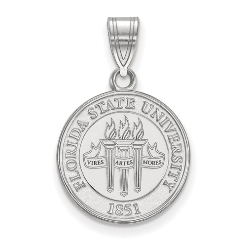 SS Florida State University Medium Crest Pendant