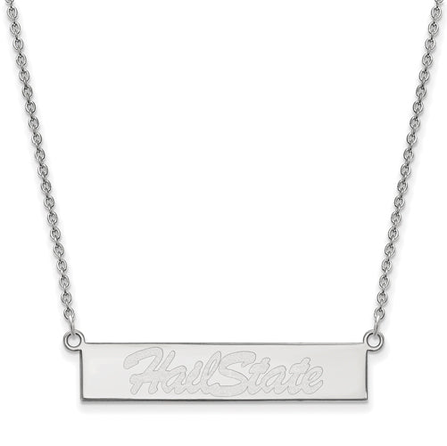SS Mississippi State University  Hail State Small Bar Necklace
