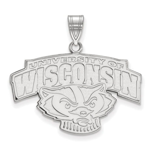 10kw University of Wisconsin Large Alt "WISCONSIN" Badger Pendant