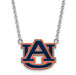 SS Auburn University Large Enamel Pendant w/Necklace