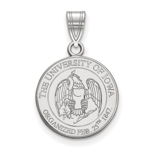 10KW University of Iowa Medium Crest Pendant