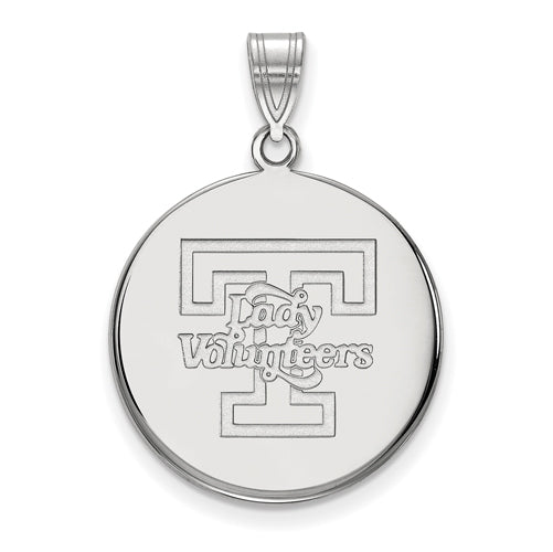 SS University of Tennessee Large Lady Volunteers Disc Pendant