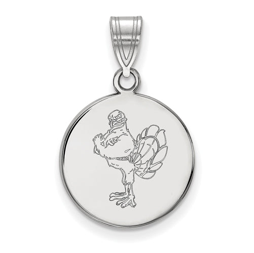 14kw Virginia Tech Medium HokieBird Disc Pendant