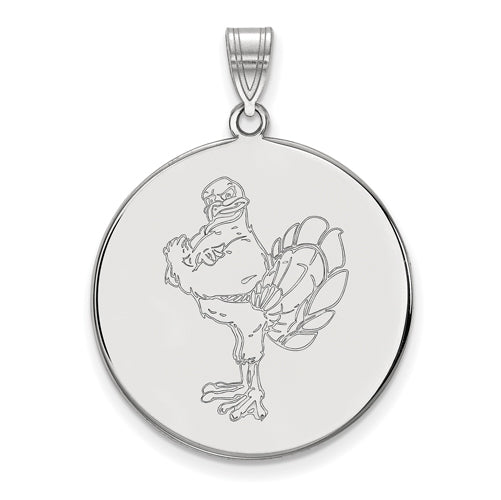 14kw Virginia Tech XL HokieBird Disc Pendant