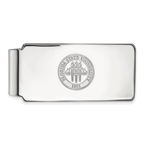10kw Florida State University Money Clip Crest