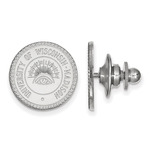 14kw University of Wisconsin Crest Lapel Pin