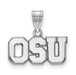 SS Ohio State U Medium "OSU" Pendant