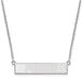 SS Purdue University Small Bar Necklace
