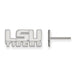 10kw Louisiana State University Xs Post LSU TIGERS Earrings