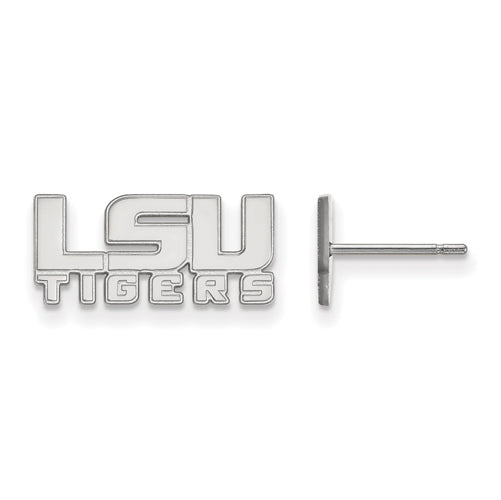 14kw Louisiana State University Xs Post LSU TIGERS Earrings