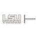 14kw Louisiana State University Xs Post LSU TIGERS Earrings