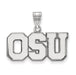 14kw Ohio State U Large "OSU" Pendant