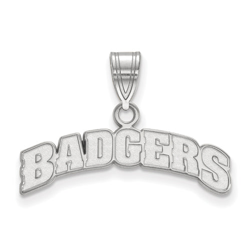 SS University of Wisconsin Medium Arched "BADGERS" Pendant