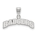 SS University of Wisconsin Medium Arched "BADGERS" Pendant