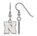 SS University of Nebraska Small Earrings Dangle