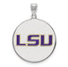 SS Louisiana State University XL Enamel Disc Pendant