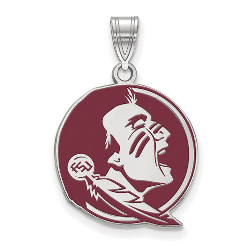 SS Florida State University Large Seminole Enamel Pendant