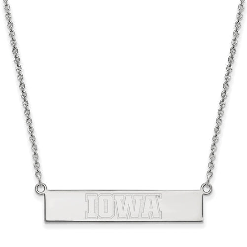 SS University of Iowa Small Bar Necklace