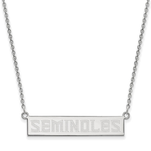 SS Florida State University Small Bar Necklace