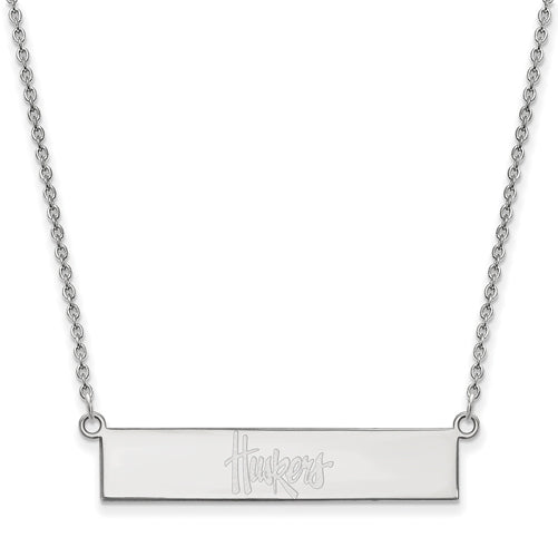 SS University of Nebraska Small Bar Necklace